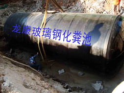 地埋式污水處理池產(chǎn)品大圖 海南龍康玻璃鋼化糞池廠